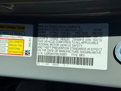 2025 Honda CR-V EX-L