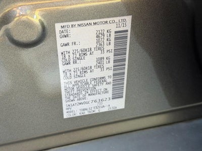 2016 Nissan Rogue SL