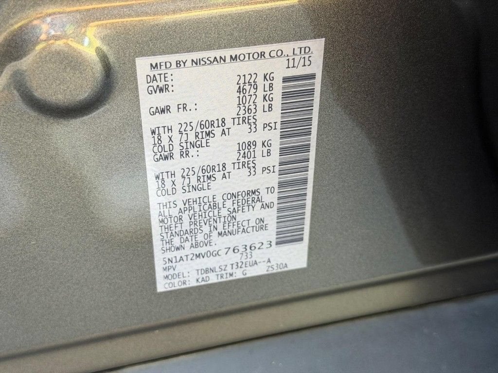 2016 Nissan Rogue SL