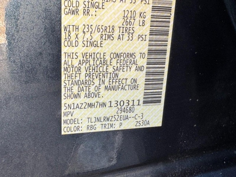 2017 Nissan Murano SL