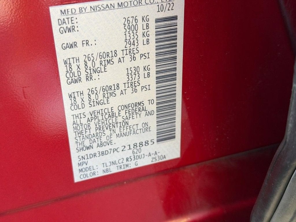 2023 Nissan Pathfinder Rock Creek