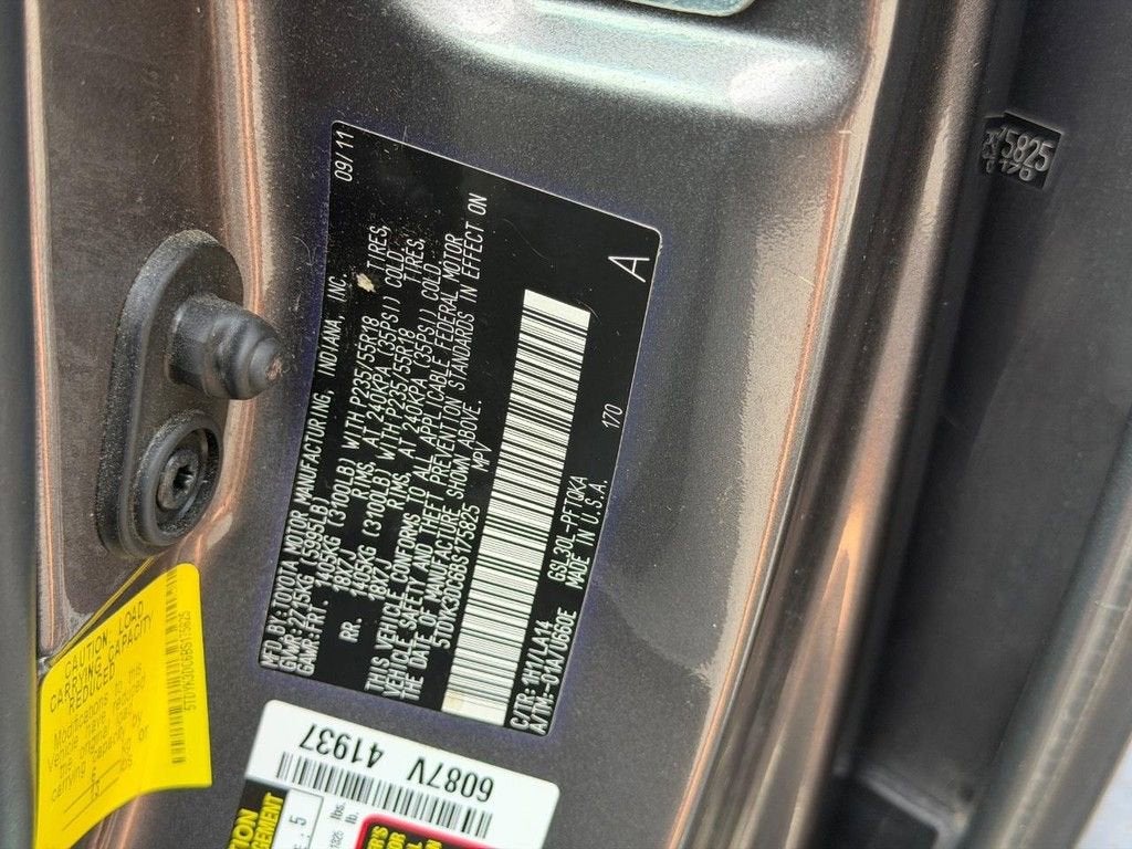 2011 Toyota Sienna XLE AAS