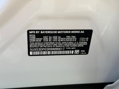 2024 BMW X3 xDrive30i