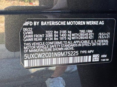 2022 BMW X7 xDrive40i