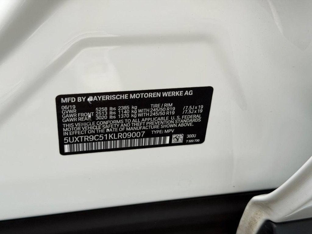 2019 BMW X3 xDrive30i