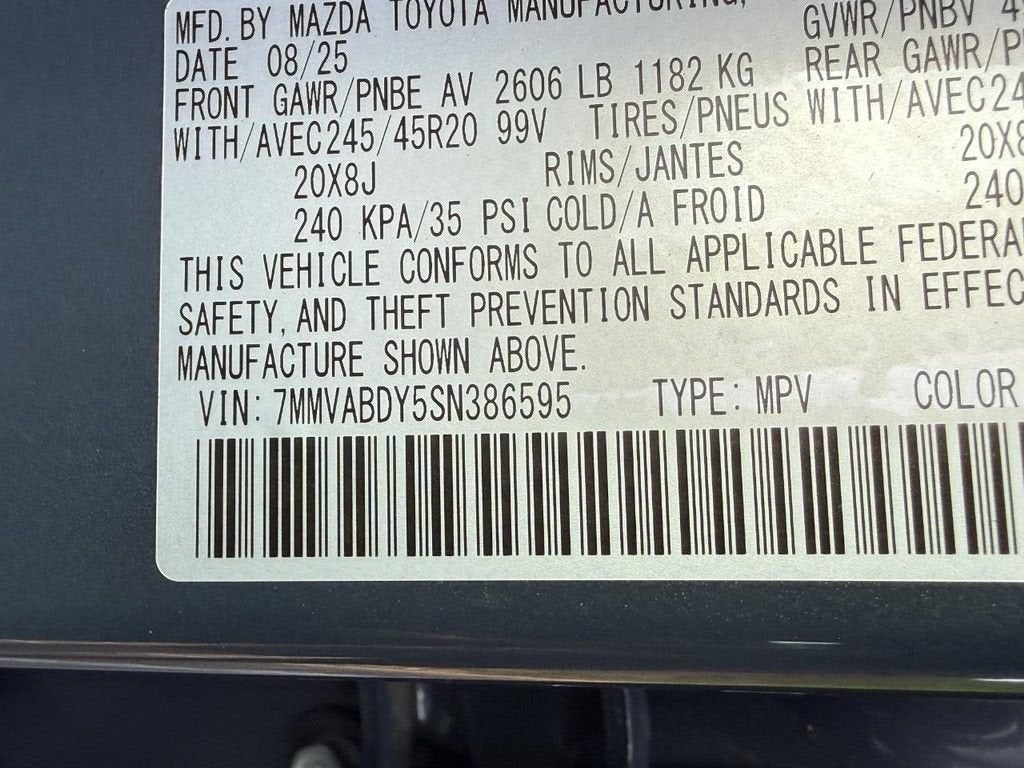 2025 Mazda Mazda CX-50 2.5 Turbo Premium Package