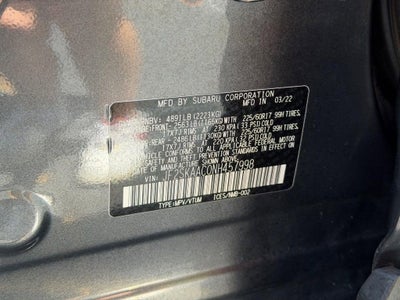 2022 Subaru Forester 4DR CVT