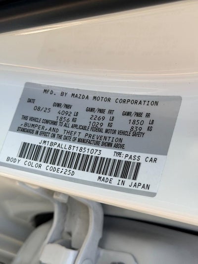 2026 Mazda Mazda3 Hatchback 2.5 S Preferred
