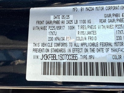 2025 Mazda Mazda CX-5 2.5 S Select Package