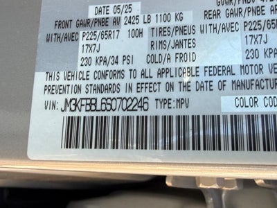 2025 Mazda Mazda CX-5 2.5 S Select Package