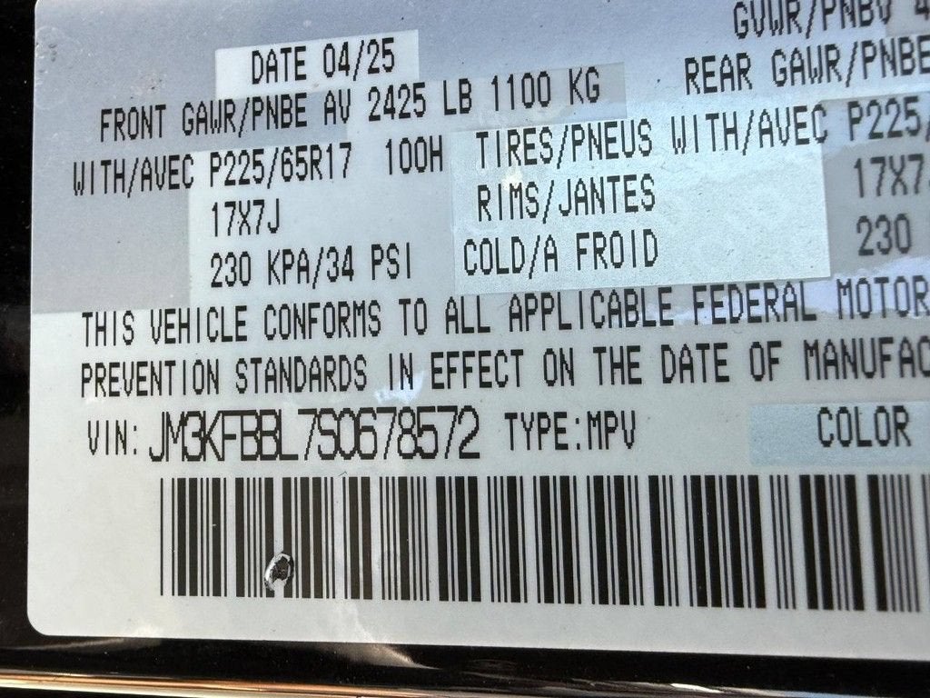 2025 Mazda Mazda CX-5 2.5 S Select Package