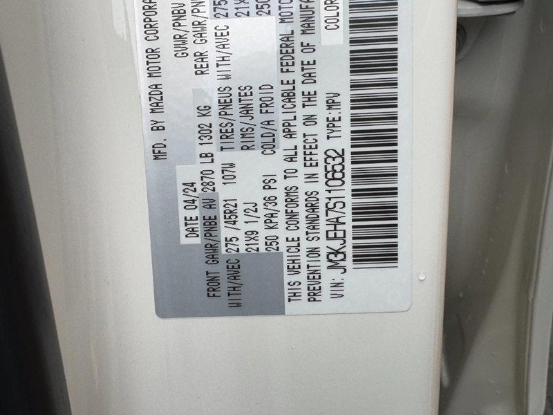 2025 Mazda Mazda CX-70 PHEV Premium Plus Package