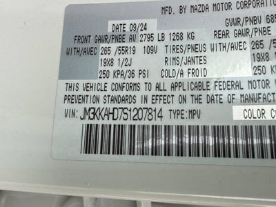 2025 Mazda Mazda CX-90 Select Package