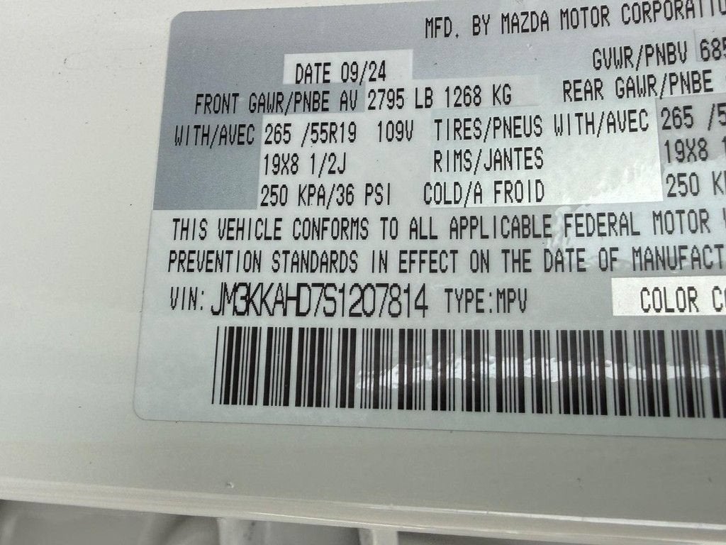 2025 Mazda Mazda CX-90 Select Package