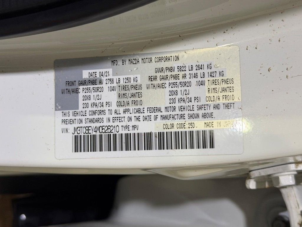 2021 Mazda Mazda CX-9 Signature