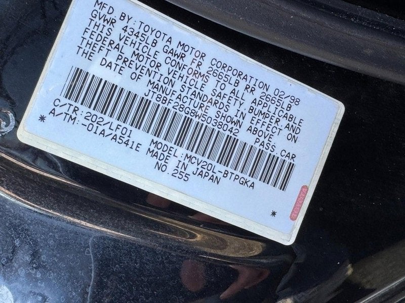 1998 Lexus ES 300 Luxury Sport Sdn 4DR SDN AT