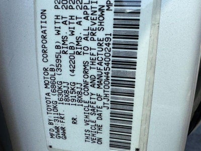 2005 Lexus LX 470 4DR SUV