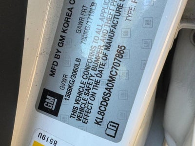 2021 Chevrolet Spark 1LT Automatic