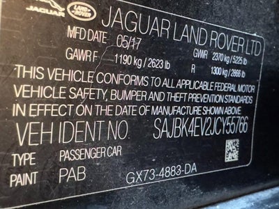 2018 Jaguar XF 35t Prestige