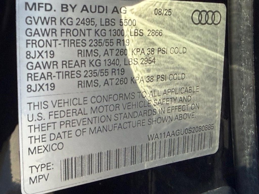 2025 Audi Q5 Premium