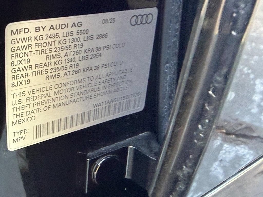 2025 Audi Q5 Premium