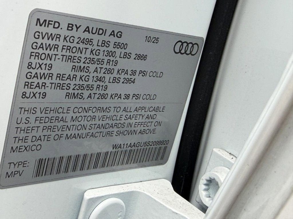 2025 Audi Q5 Premium