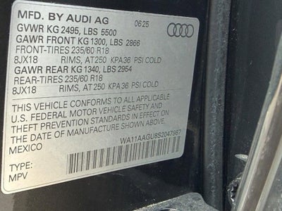 2025 Audi Q5 Premium