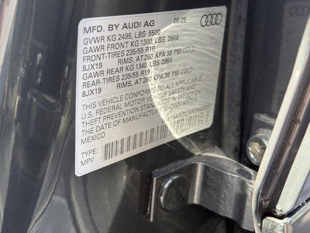 2025 Audi Q5 Premium