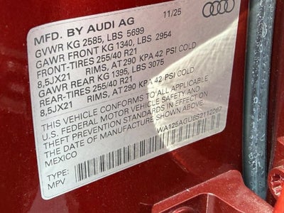 2025 Audi SQ5 Premium Plus