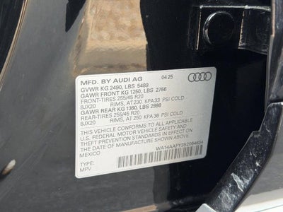 2025 Audi Q5 Sportback S line Premium