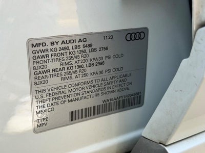 2024 Audi Q5 Sportback S line Premium Plus