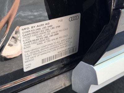 2023 Audi Q5 Sportback S line Premium Plus
