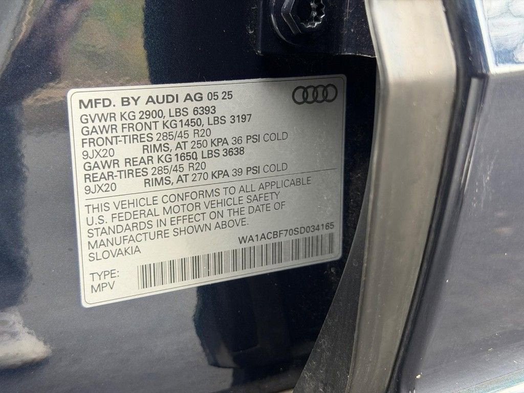 2025 Audi Q7 Premium
