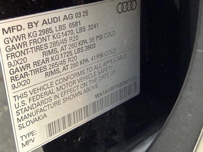 2025 Audi Q7 Premium