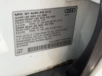 2022 Audi Q7 Premium