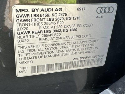 2018 Audi Q5 Premium Plus