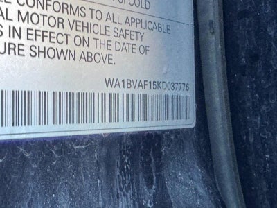 2019 Audi Q8 Premium Plus