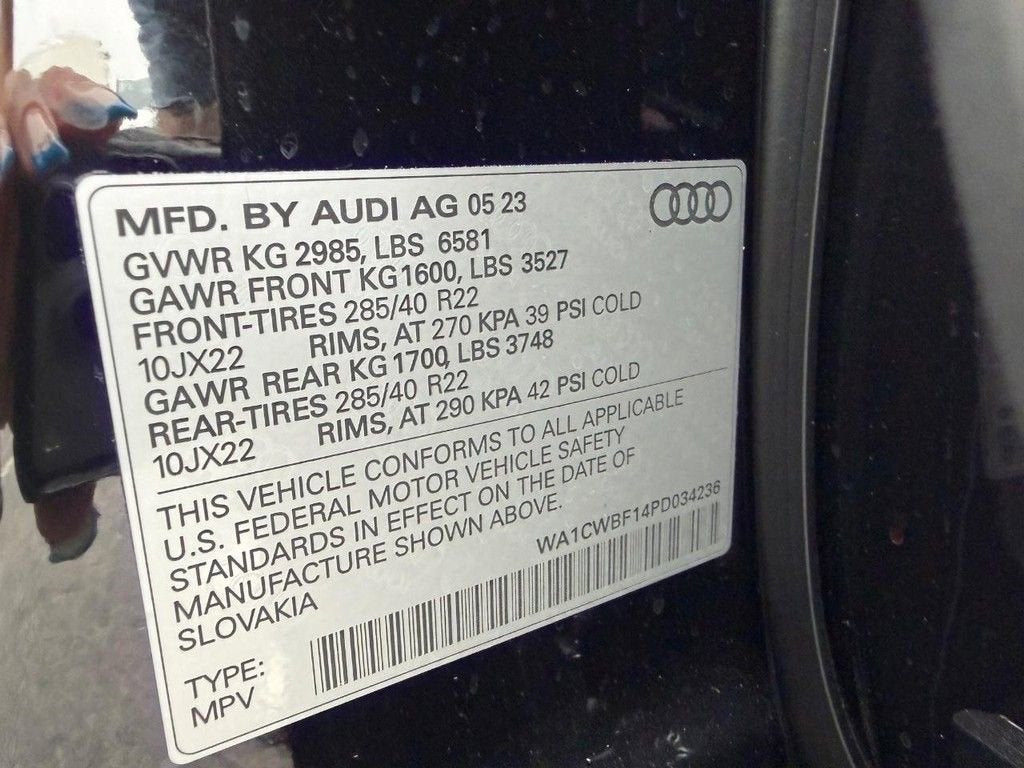 2023 Audi SQ8 Prestige