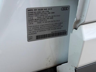 2025 Audi Q3 S line Premium