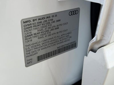 2025 Audi Q3 S line Premium