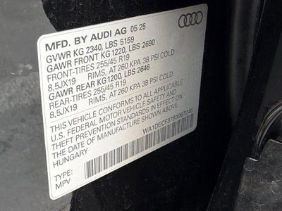 2025 Audi Q3 S line Premium