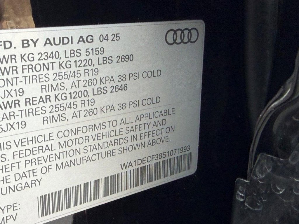 2025 Audi Q3 S line Premium
