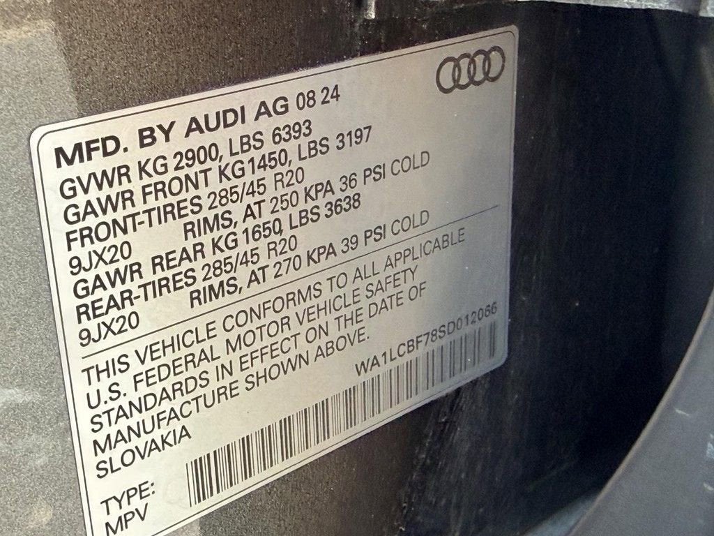 2025 Audi Q7 Premium Plus