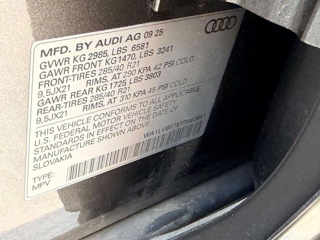 2026 Audi Q7 PREMIUM PLUS