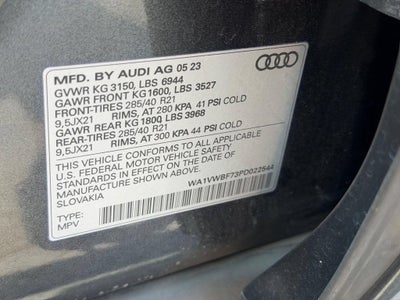2023 Audi SQ7 Prestige