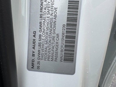 2025 Audi A5 Premium