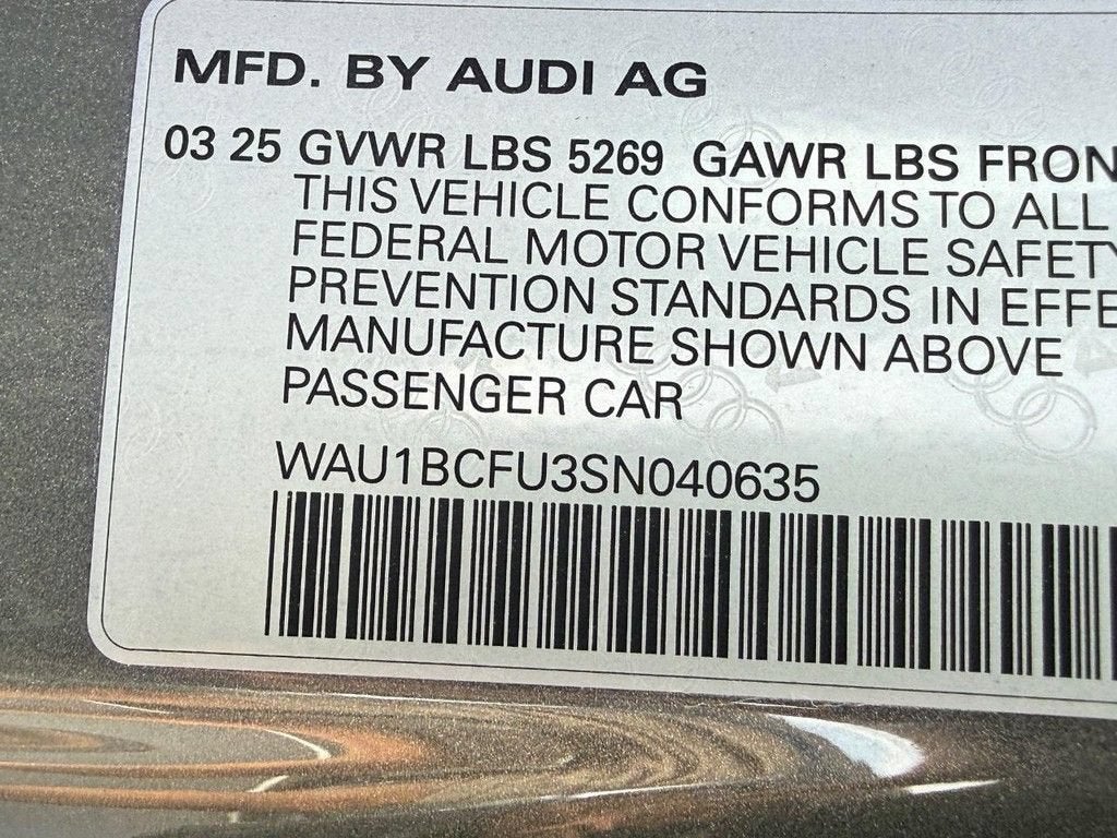 2025 Audi A5 Premium
