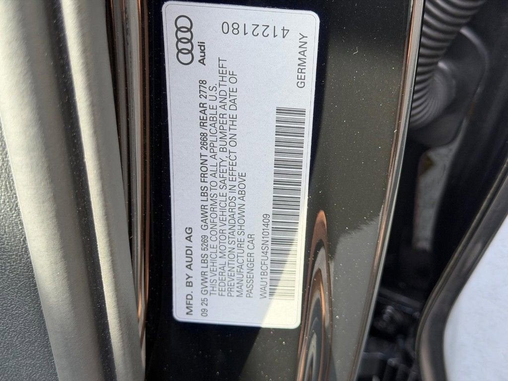 2025 Audi A5 Premium