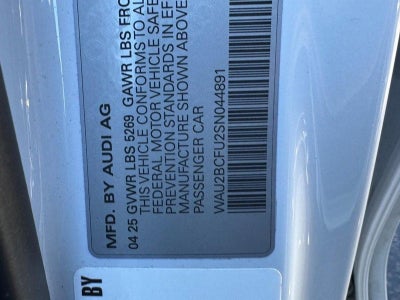 2025 Audi A5 Premium Plus