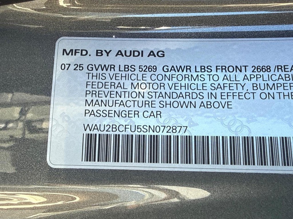 2025 Audi A5 Premium Plus